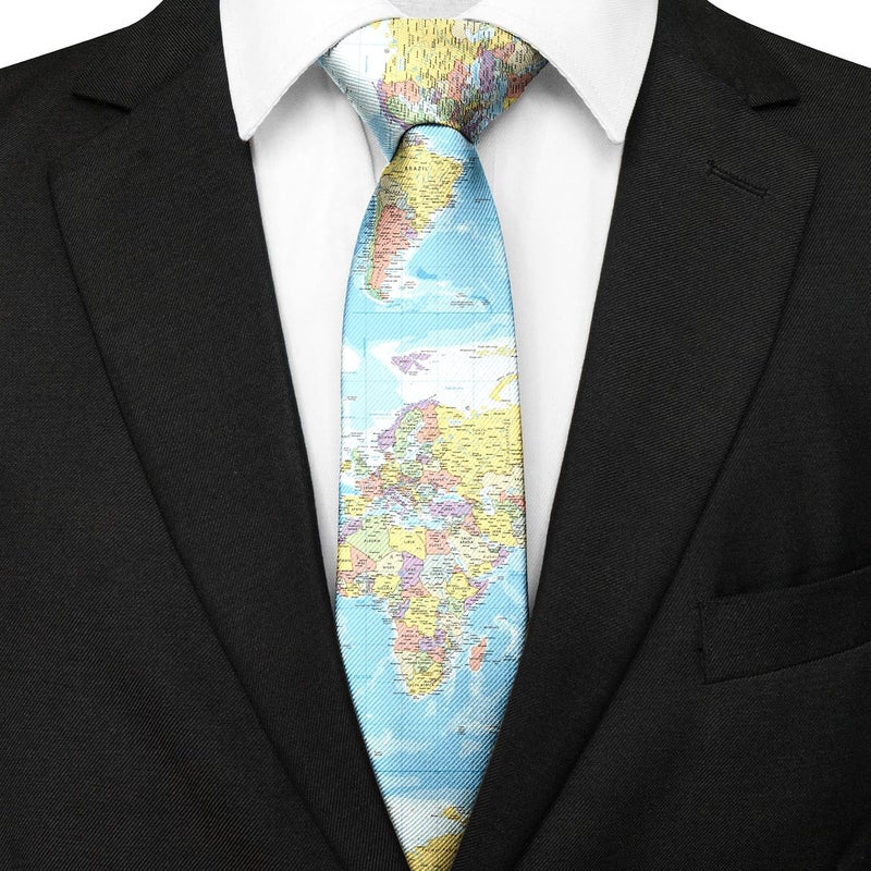 Guhothli Mens Funny Neckties Fashion Neck Ties Formal Party Novetly Tie for Men - Image 2